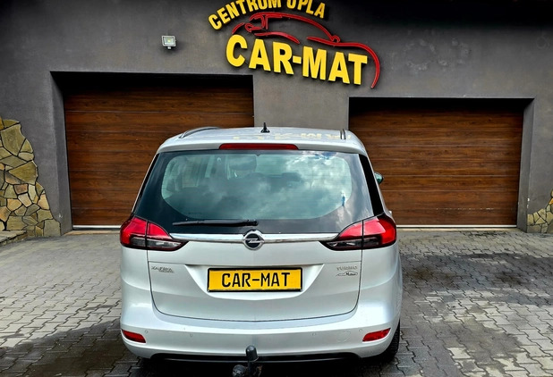Opel Zafira cena 37999 przebieg: 108000, rok produkcji 2012 z Skalbmierz małe 137